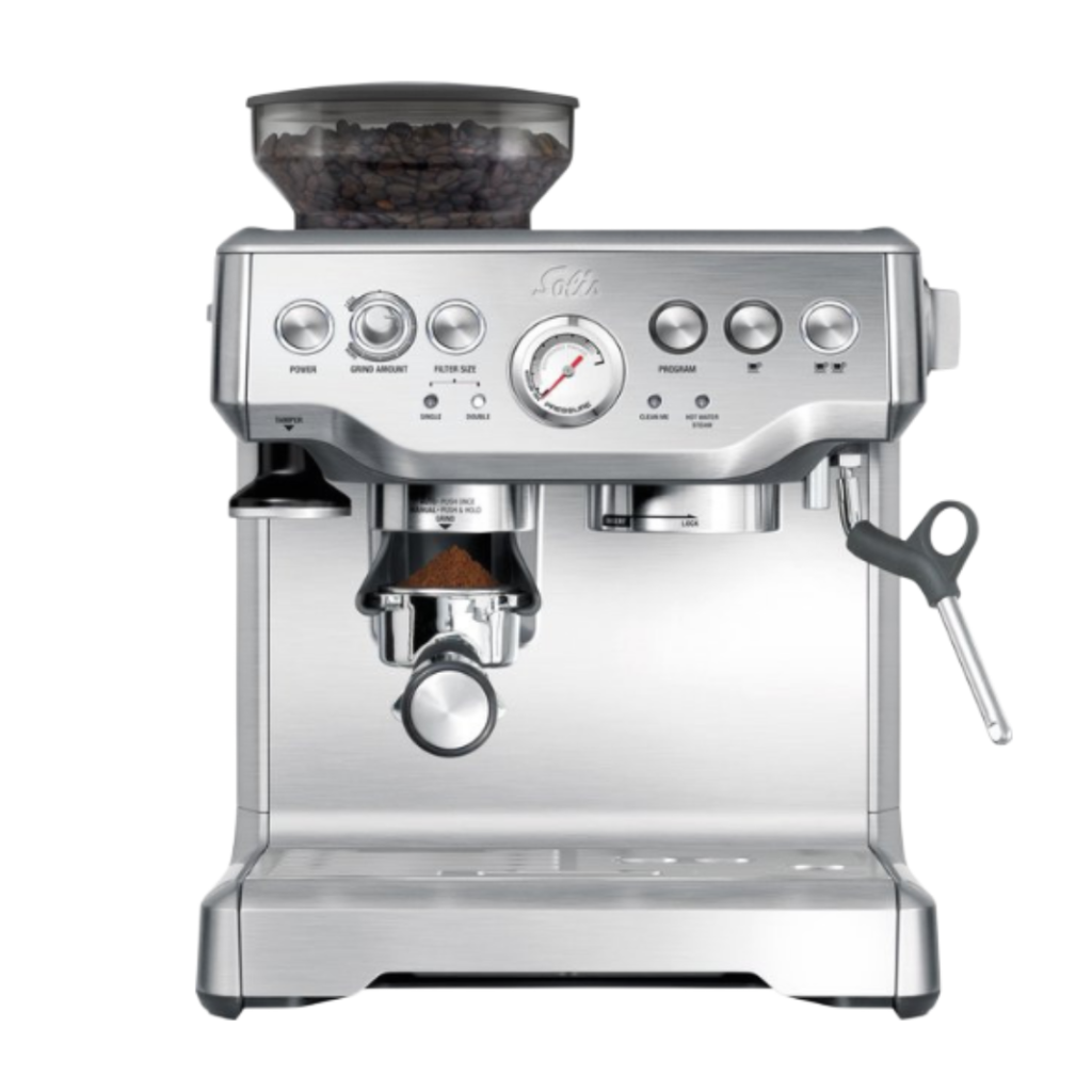 Solis BES870 Grind & Infuse Pro Espressomachine