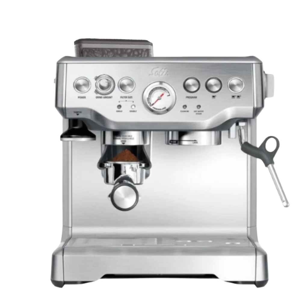 Solis BES860 Grind & Infuse Pro Espressomachine