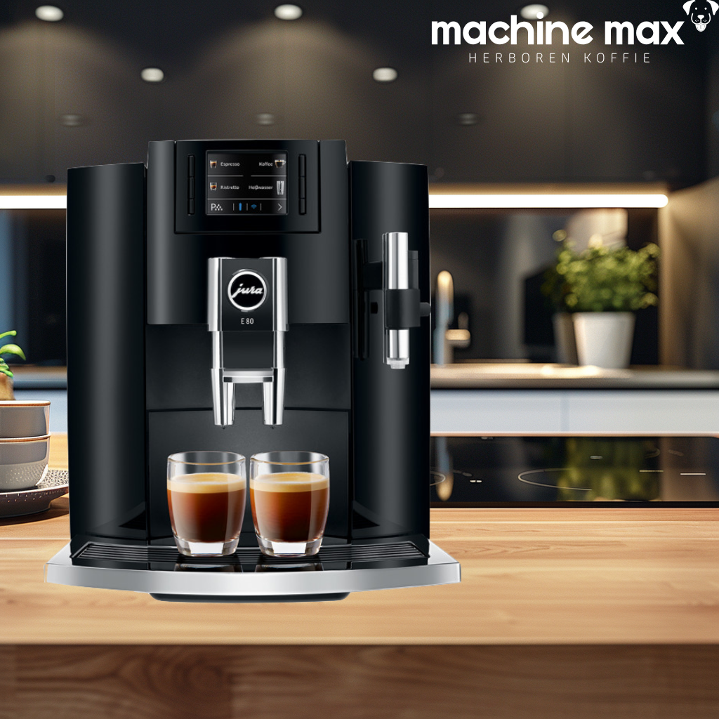 Jura E80 Koffiemachine - Gereviseerd, 12 Maanden Garantie